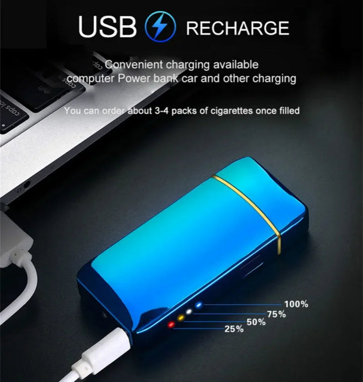 Elektronische Winddichte Lichter – Oplaadbare USB Plasma Aansteker 3