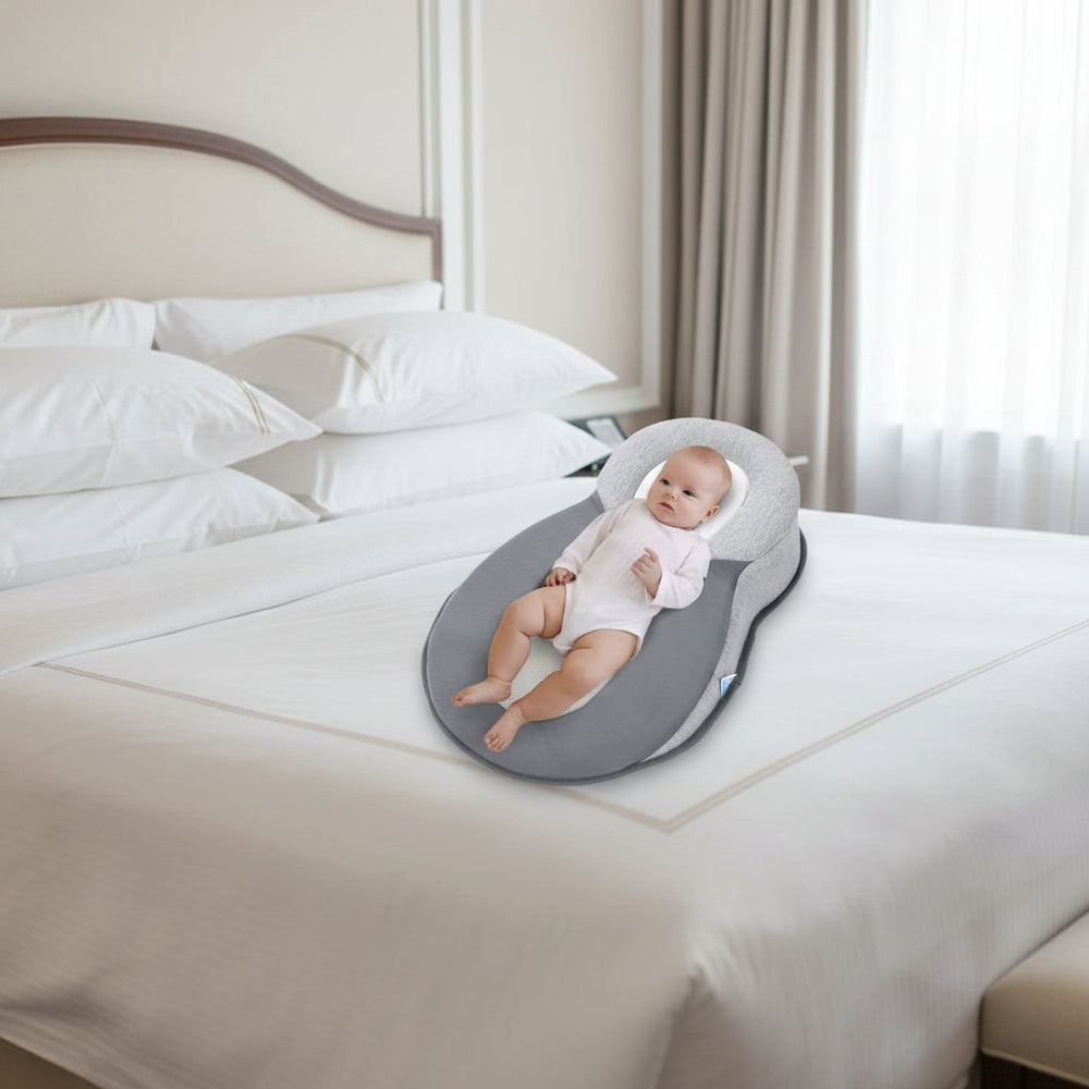 Ergonomisch Babykussen voor Veilige Slaap – Ondersteunt Rugslaappositie, Medisch Aangeraden 1