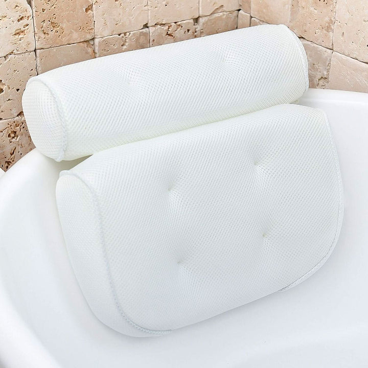 Ergonomisch Badkussen voor Luxe Ontspanning, Kussen voor in Bad met 4D Air Mesh 0