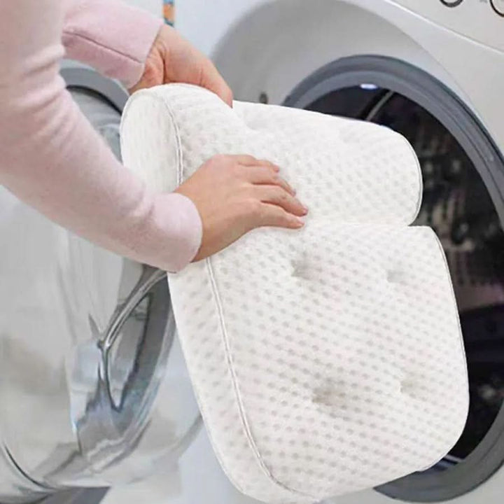 Ergonomisch Badkussen voor Luxe Ontspanning, Kussen voor in Bad met 4D Air Mesh 4