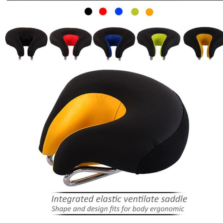 Ergonomisch Fietszadel zonder Neus met Zachte Vulling voor Mountainbike - Drukverlagend Sportfietszadel met Extra Comfort voor Heren en Dames | Sansoti 2