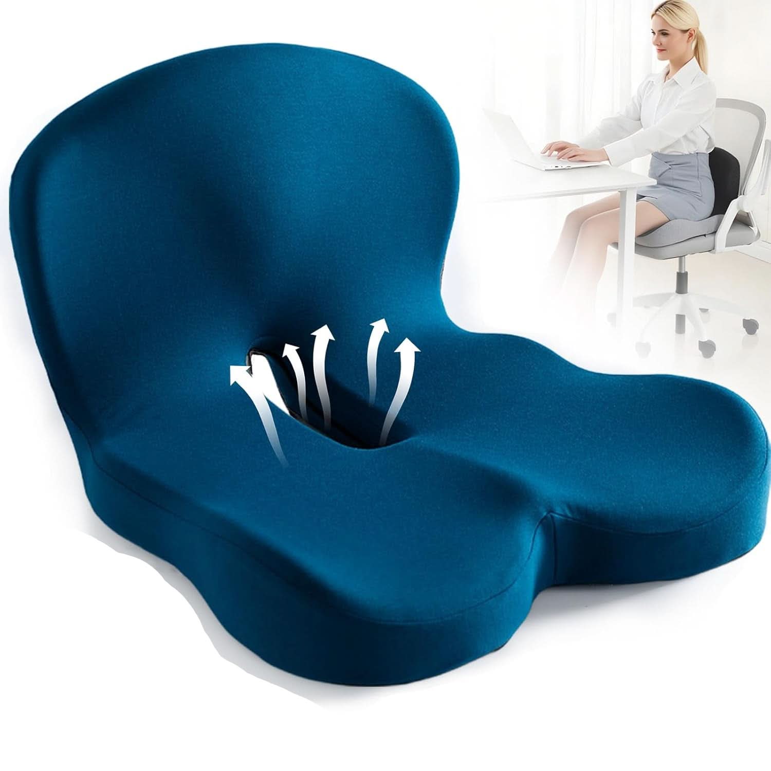 Ergonomisch Memoryfoam Zitkussen Voor Dagelijks Comfort 3