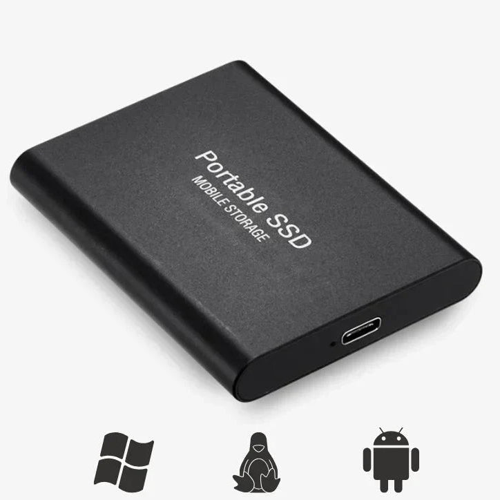 Externe SSD – Draagbare USB 3.1-gegevensopslag voor laptops en Android-apparaten 1