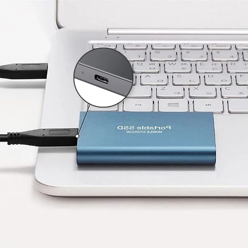 Externe SSD – Draagbare USB 3.1-gegevensopslag voor laptops en Android-apparaten 5