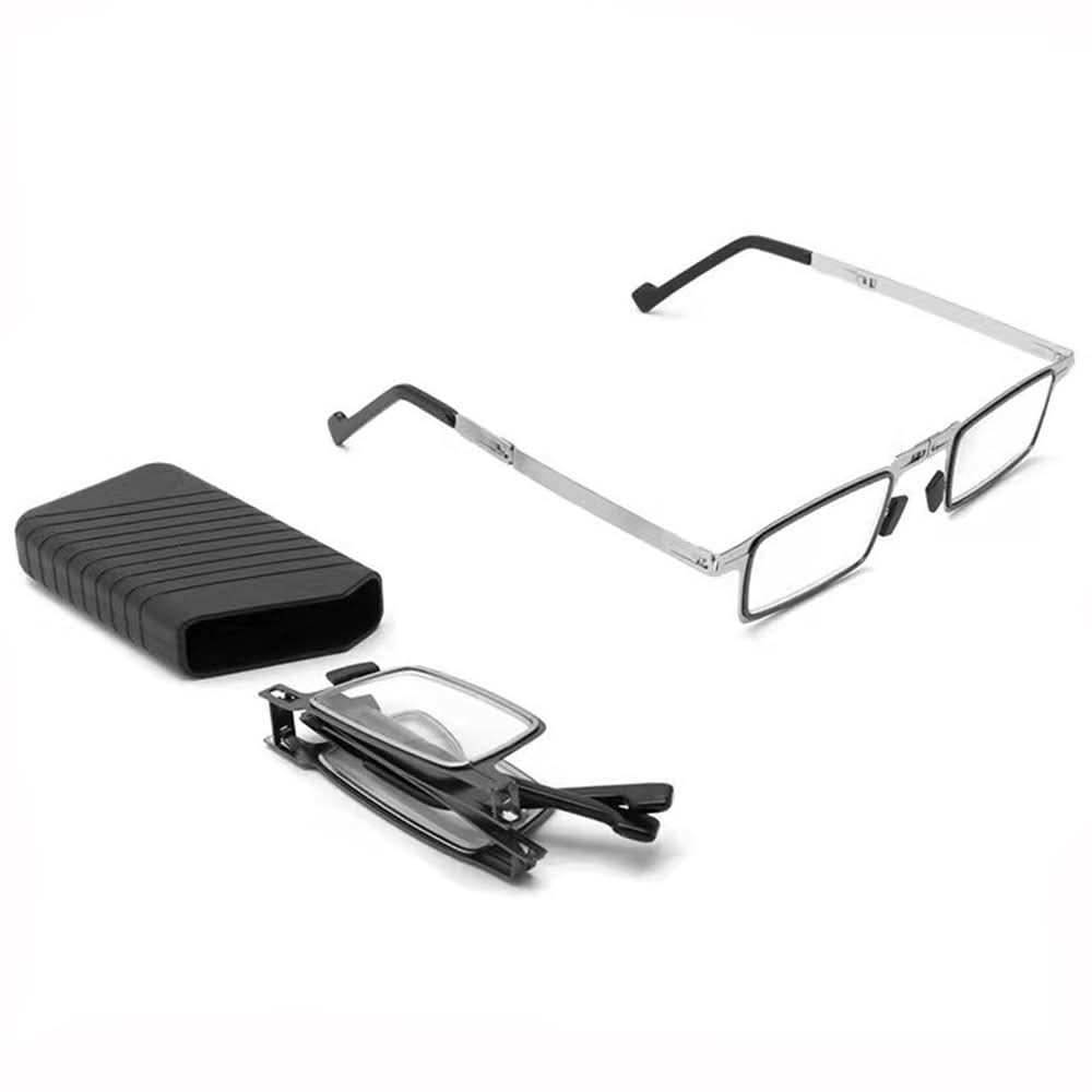 Eyez - Opvouwbare leesbril met blauwlichtfilter en compact etui 6