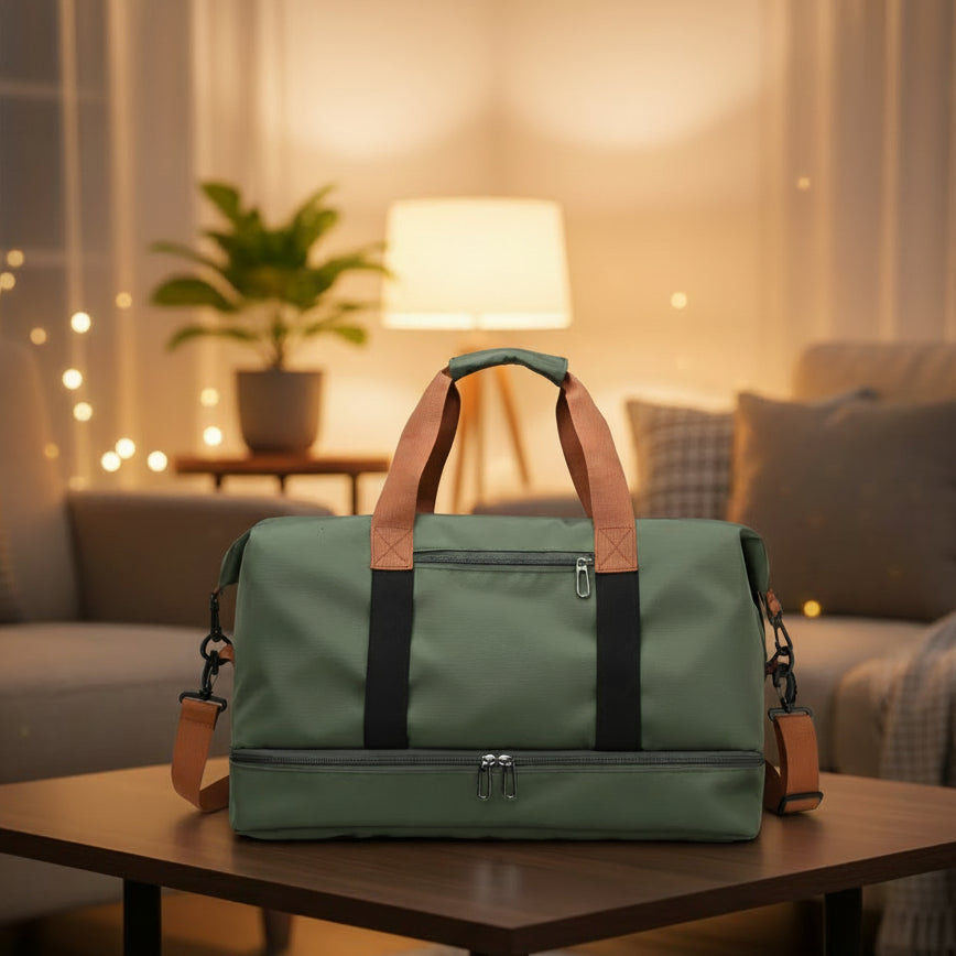 FITVOYAGE – Sporttas met schoenenvak en nat vak 0