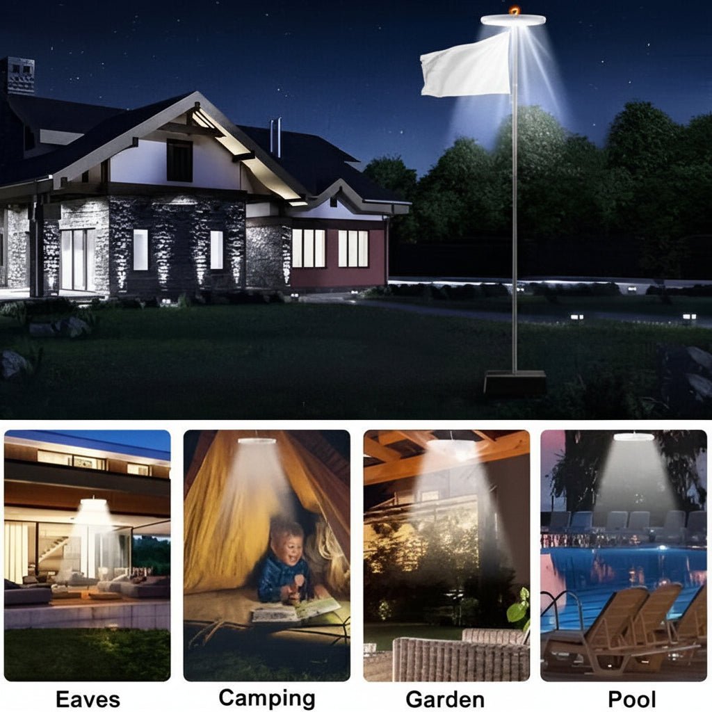 FLAGGLOW – Automatische zonneverlichting voor een perfecte vlagpresentatie 4