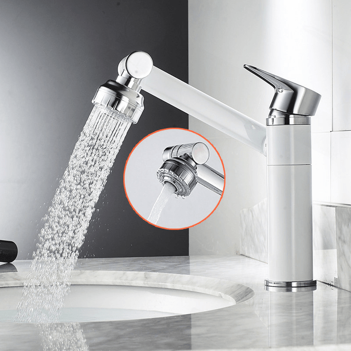 FLEXISPOUT - Flexibele 360° kraan met sproeifunctie voor wastafels 0