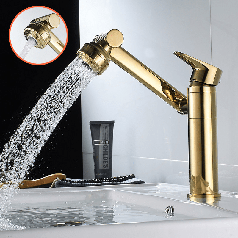 FLEXISPOUT - Flexibele 360° kraan met sproeifunctie voor wastafels 1
