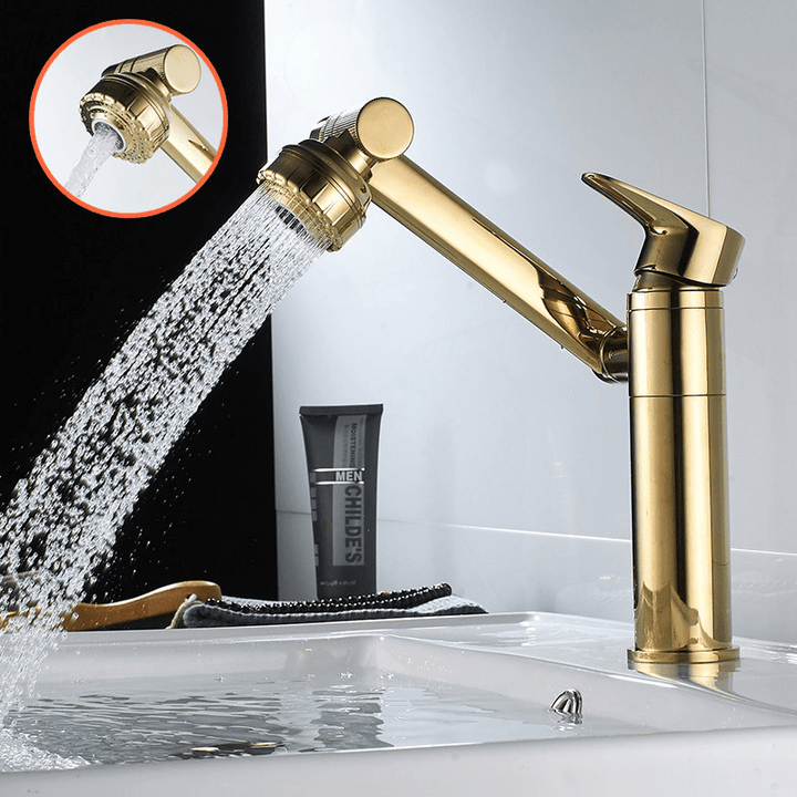 FLEXISPOUT - Flexibele 360° kraan met sproeifunctie voor wastafels 1