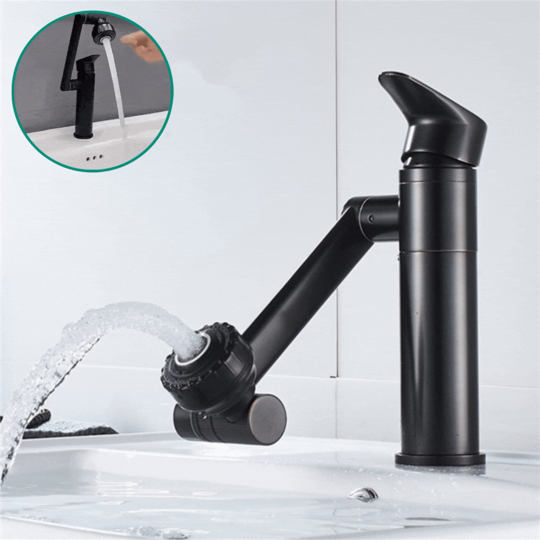 FLEXISPOUT - Flexibele 360° kraan met sproeifunctie voor wastafels 2