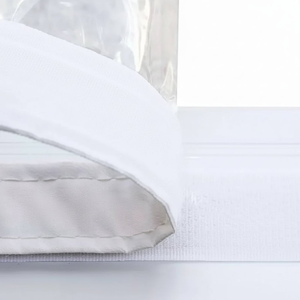 TRANSPABLOC – Transparent, windproof partition curtain for air conditioning systems Vestragear