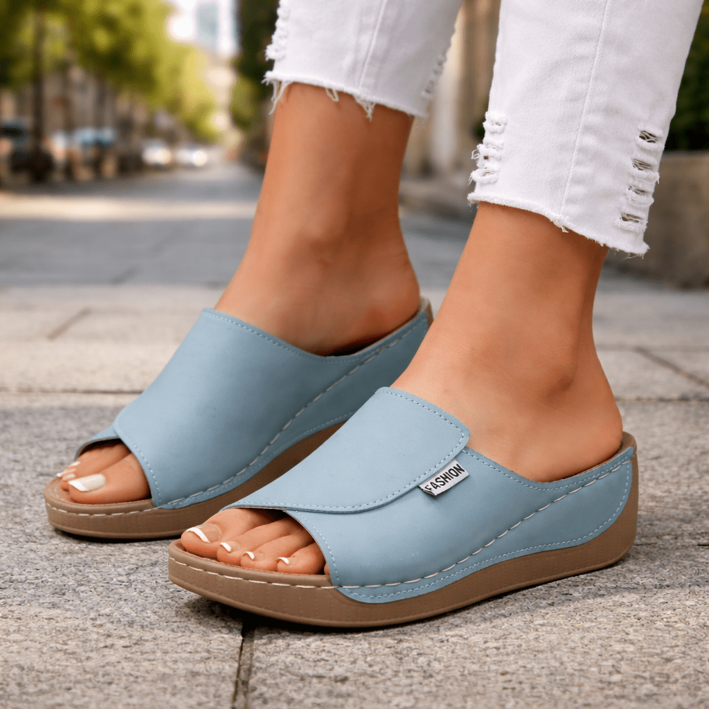 SOFTRA - Orthopedic Women's Sandals with Soft Padding for Comfortable and Stable Walking in Everyday Life Bolendo