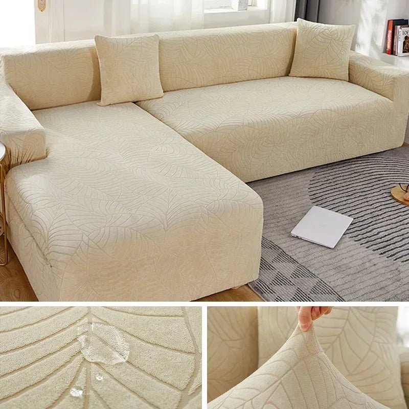 SOFALOCK – Tailored polyester sofa cover for L-shaped sofas Bolendo