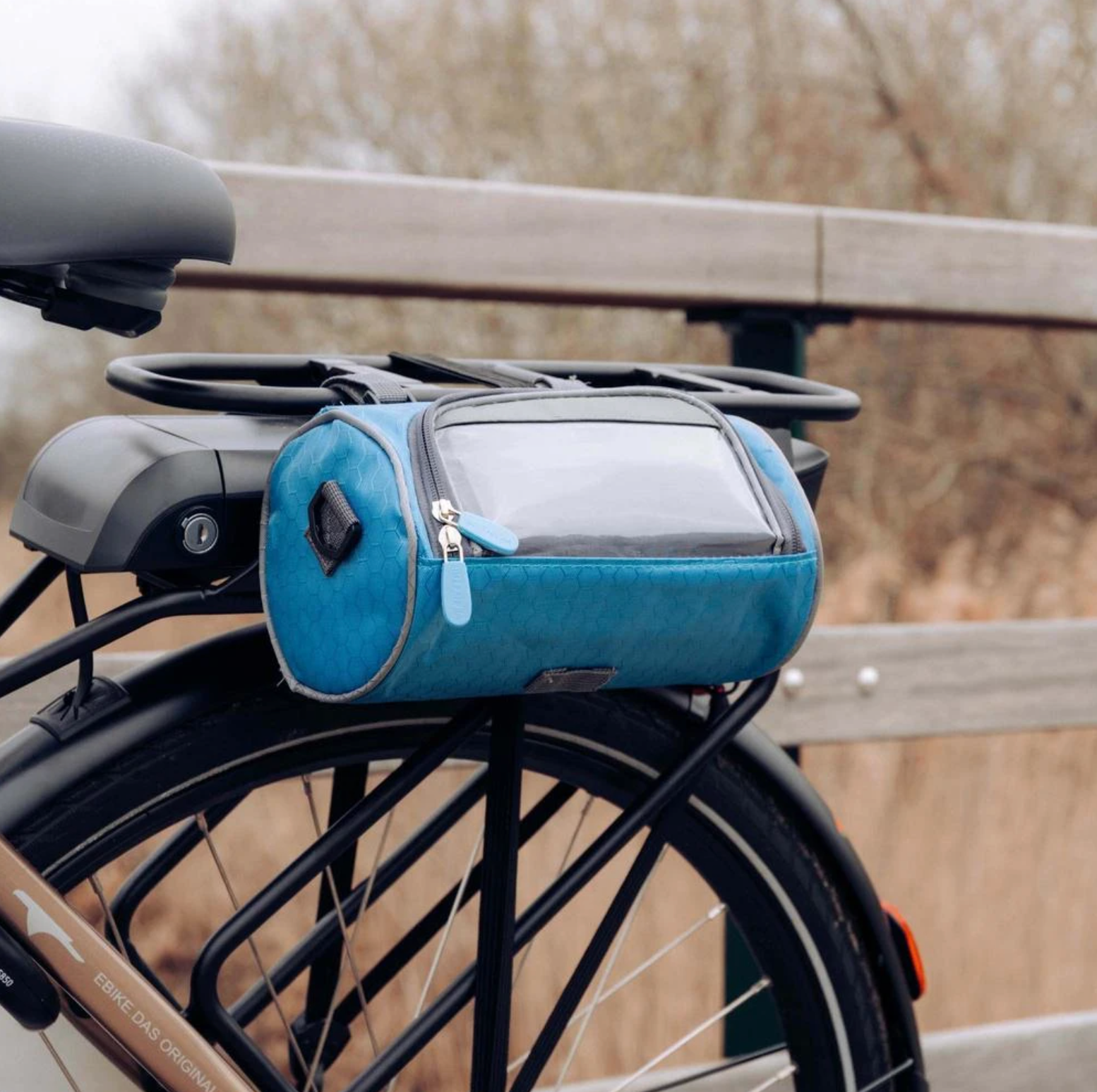 Velora – Fietstas met touchscreen telefoonhouder – Spuitwaterbestendig