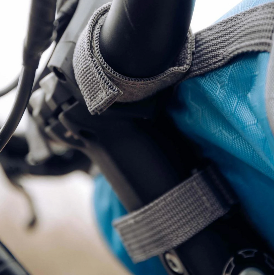 Velora – Mala de bicicleta com suporte para telemóvel com ecrã tátil – Resistente a salpicos