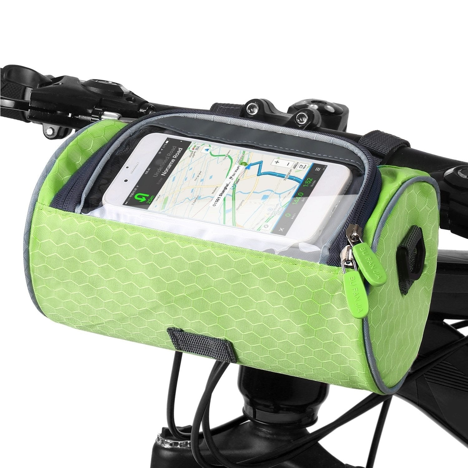 Velora – Fietstas met touchscreen telefoonhouder – Spuitwaterbestendig