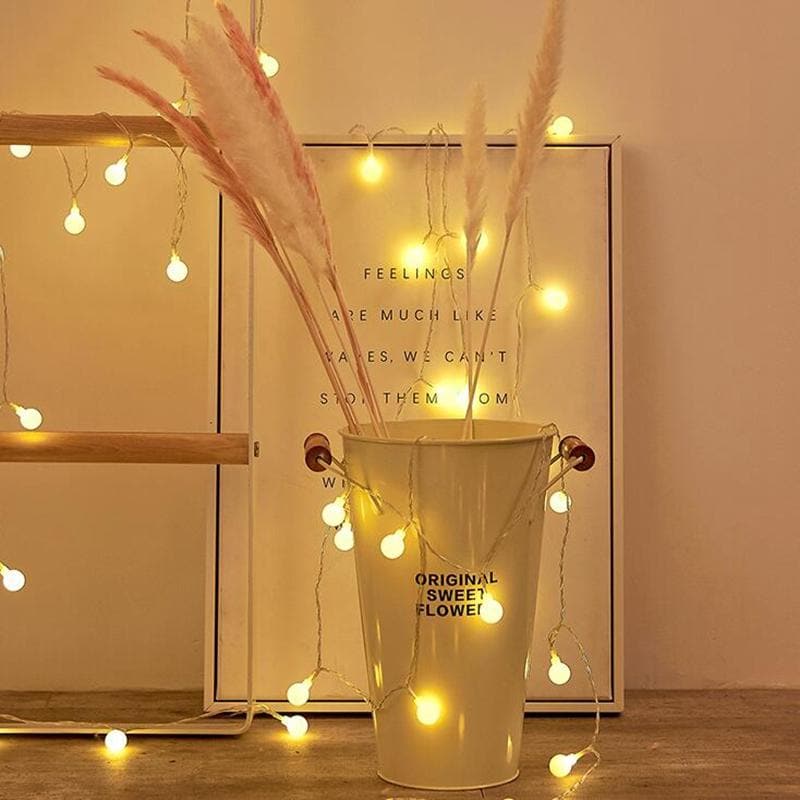 Lumora Fairy LED Slingerlichten – Warm &amp; Koel Wit met Verschillende Vormen