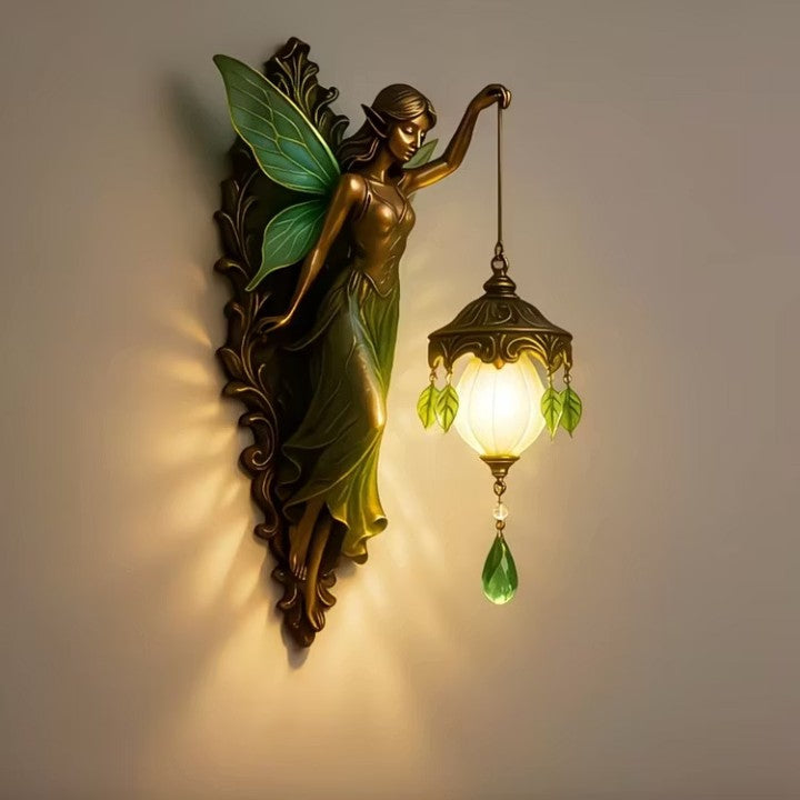 Fantasie wandlamp – Draadloze LED decoratieve lamp met figuurmotief 0
