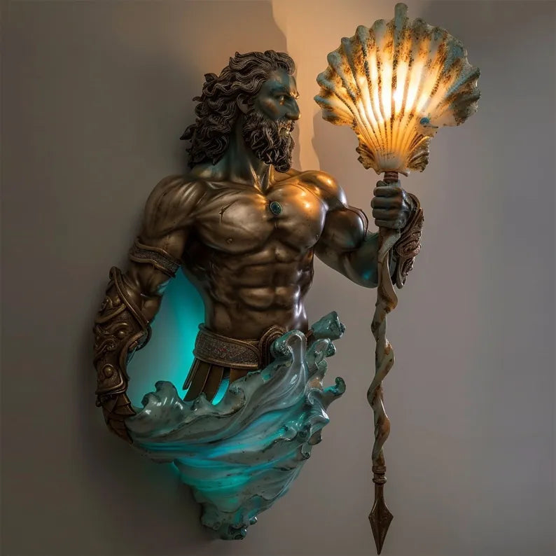 Fantasie wandlamp – Draadloze LED decoratieve lamp met figuurmotief 3