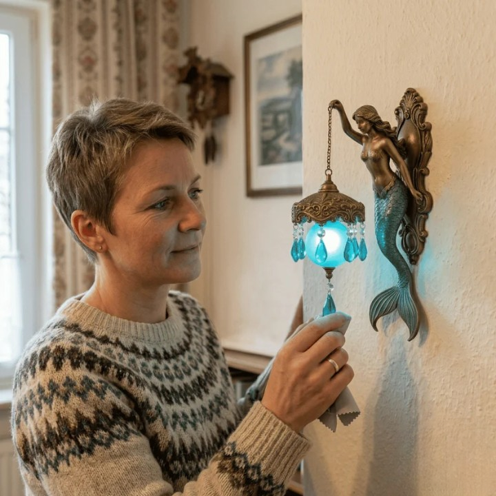 Fantasie wandlamp – Draadloze LED decoratieve lamp met figuurmotief 4