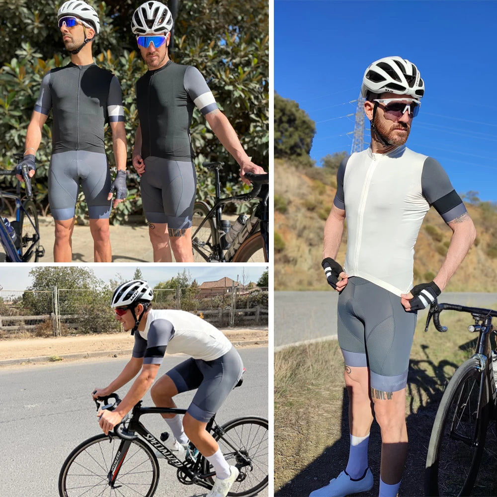 Fietsbroek Heren Met Ademend Lycra, Comfortabele Padding En Antislipriem 3