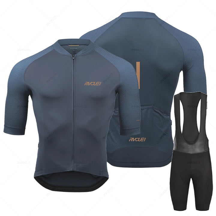 Fietskleding Set voor Mannen - Ademend, Sneldrogend met 19D Gelpad, XXL/XL 10