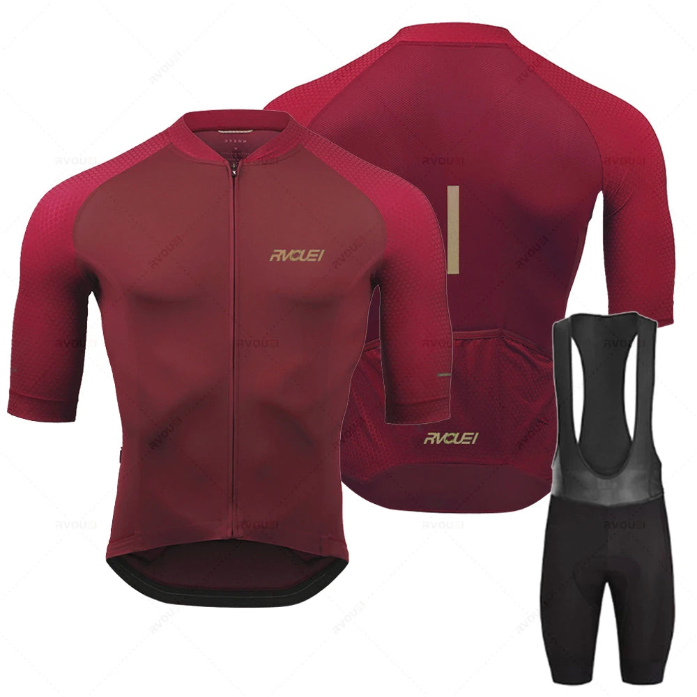 Fietskleding Set voor Mannen - Ademend, Sneldrogend met 19D Gelpad, XXL/XL 17