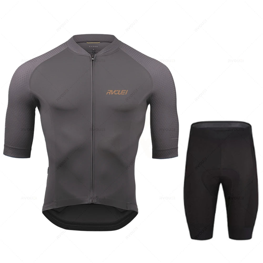 Fietskleding Set voor Mannen - Ademend, Sneldrogend met 19D Gelpad, XXL/XL 24