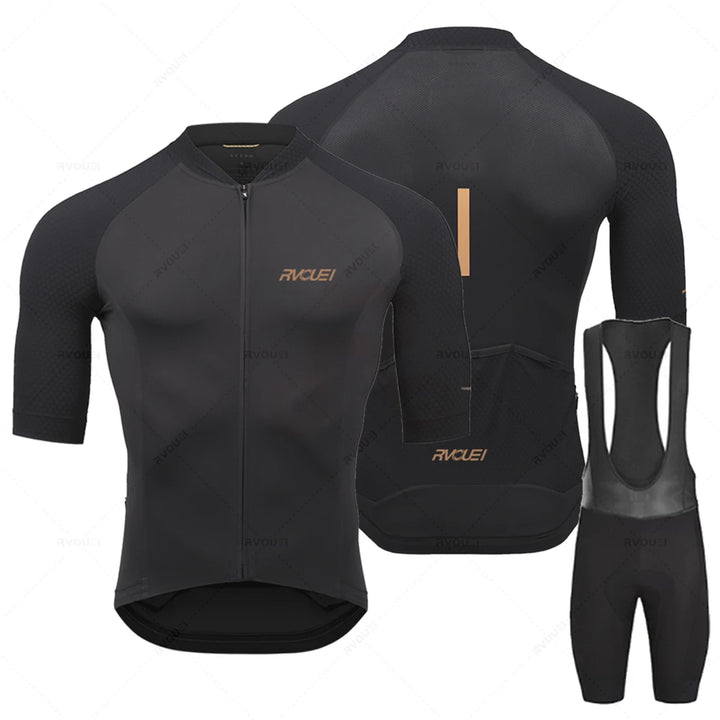 Fietskleding Set voor Mannen - Ademend, Sneldrogend met 19D Gelpad, XXL/XL 7