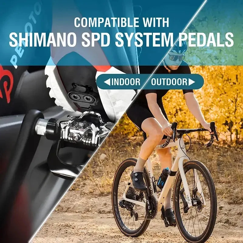 Fietsschoenen Heren - Lichtgewicht MTB Sneakers met SPD Pedaal voor Optimaal Comfort 3