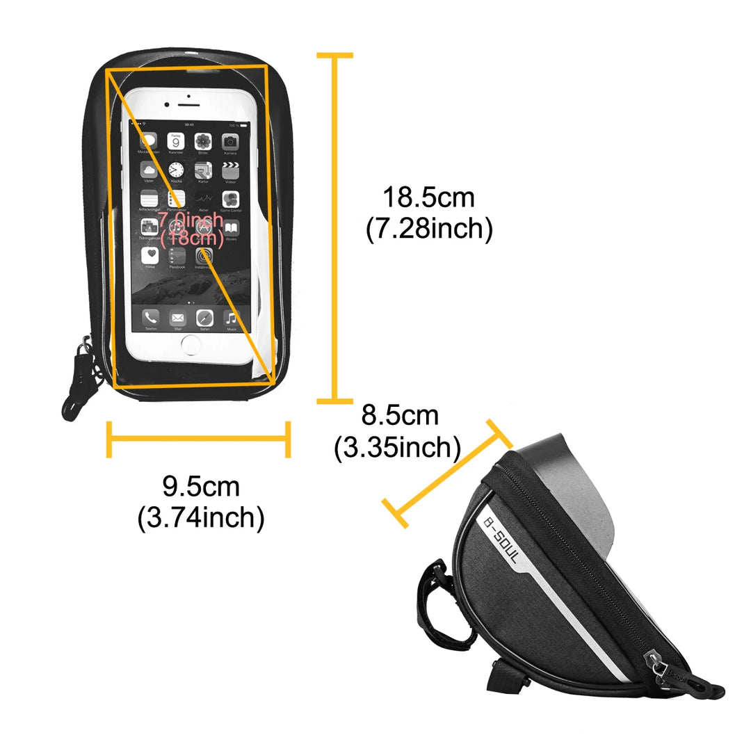 Fietstas voor Mobiele Telefoons met Touchscreen, Lichtgewicht en Veilig 5