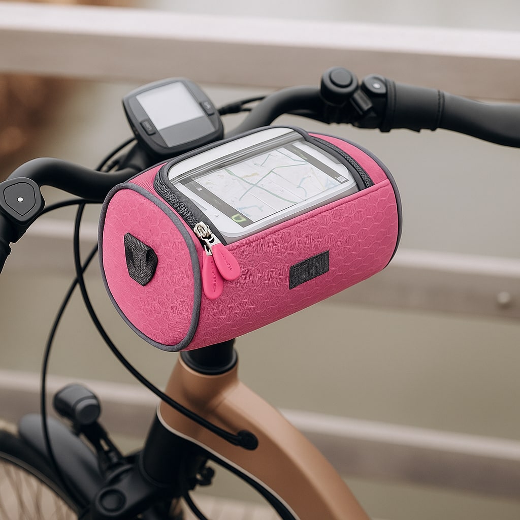 Fietstas voor het stuur | Waterdichte fietstas met touchscreen | Tourix 5
