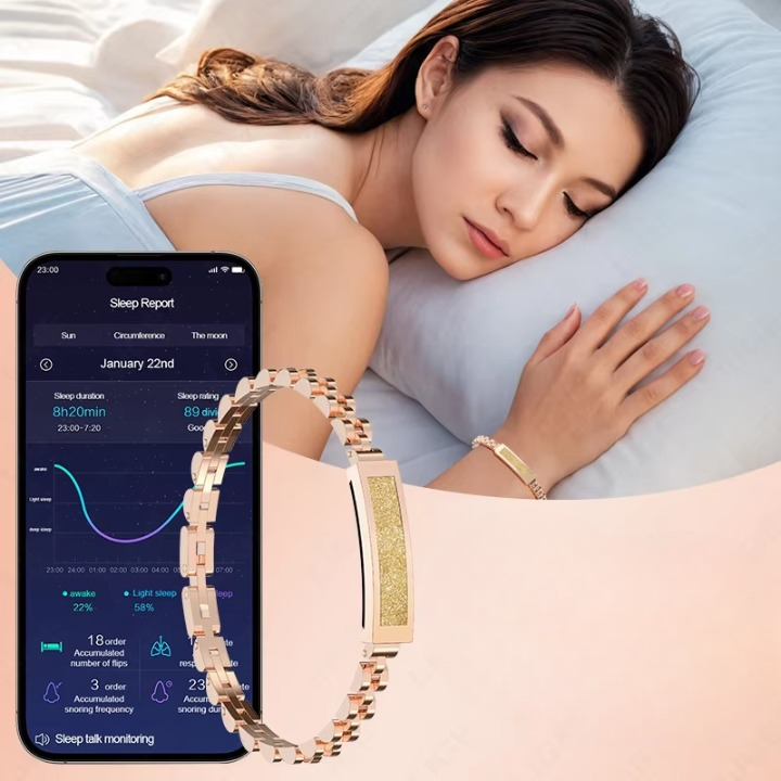 Fitness tracker voor vrouwen – Elegante activiteitstracker met stappenteller en slaapregistratie 1