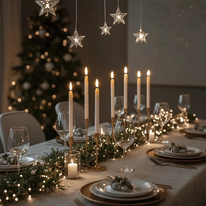 Flameless Chandelier Candles 0
