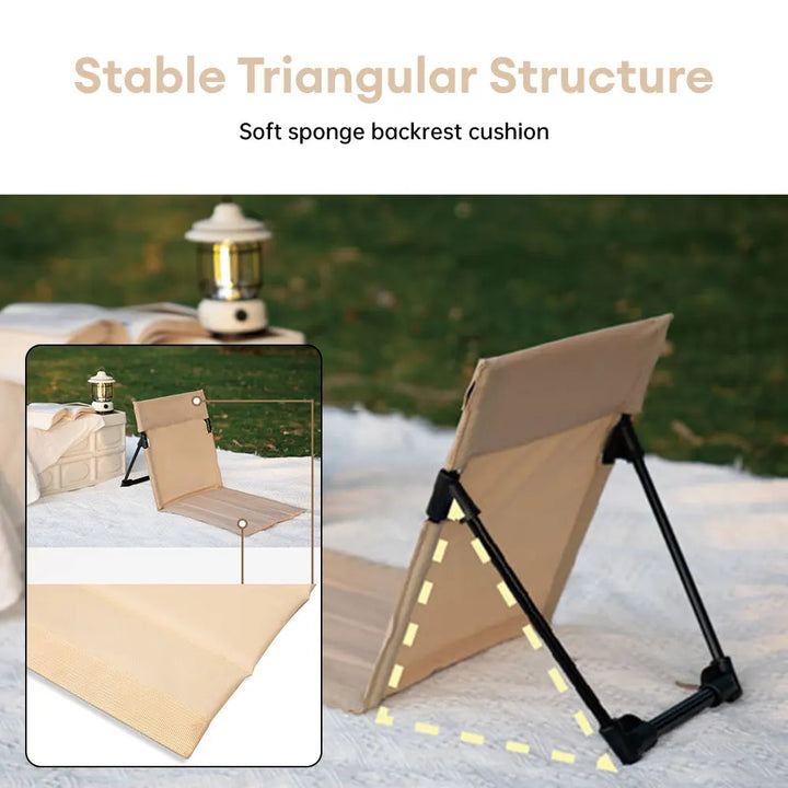 Travino Filo Silla Plegable – Silla Exterior Cómoda y Resistente a la Intemperie