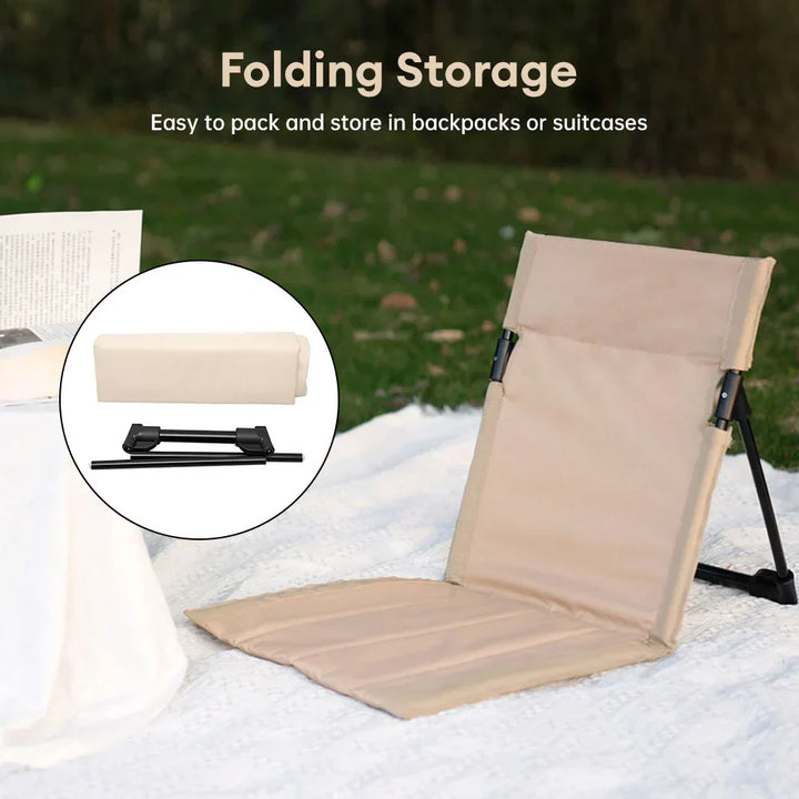 Travino Filo Silla Plegable – Silla Exterior Cómoda y Resistente a la Intemperie