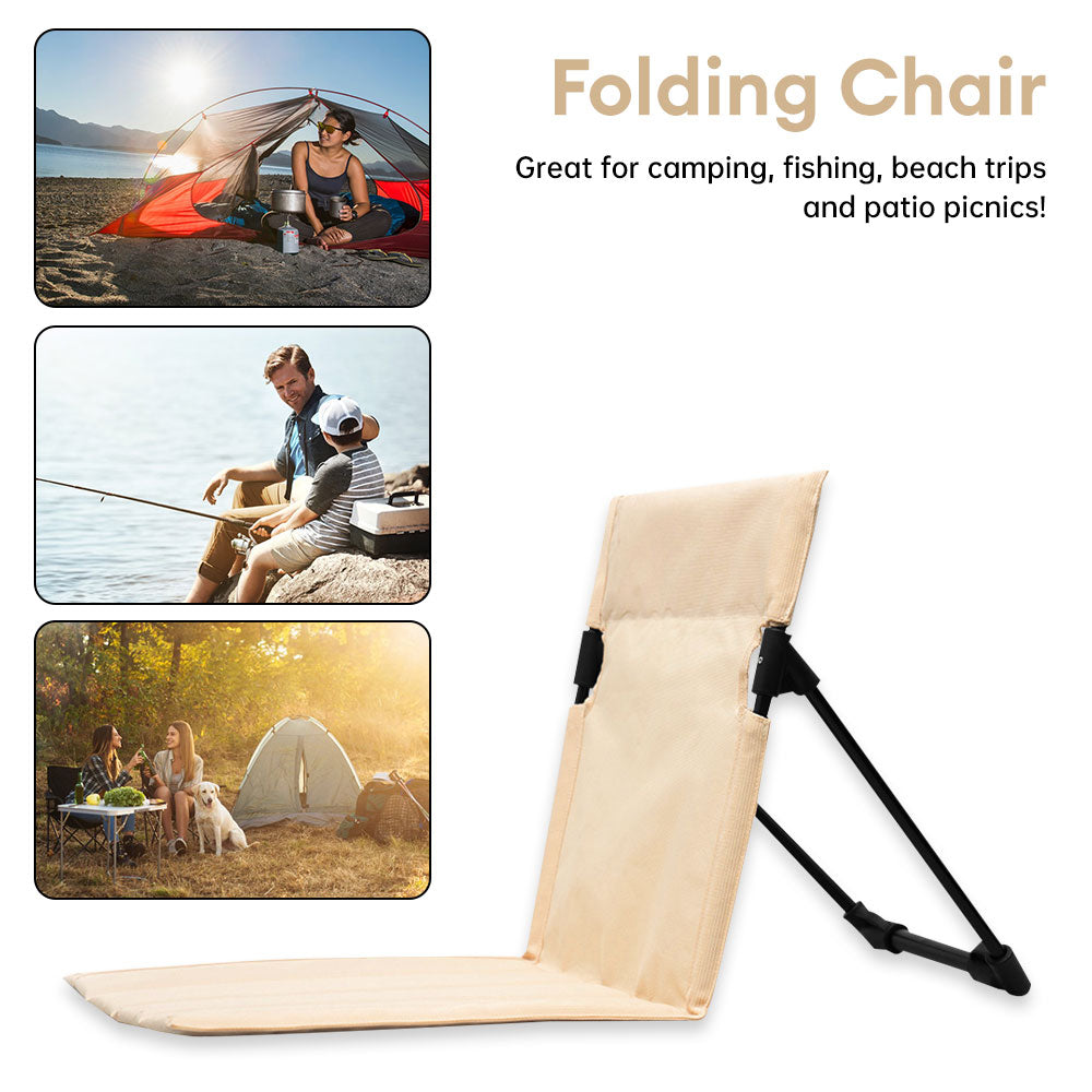 Travino Filo Silla Plegable – Silla Exterior Cómoda y Resistente a la Intemperie