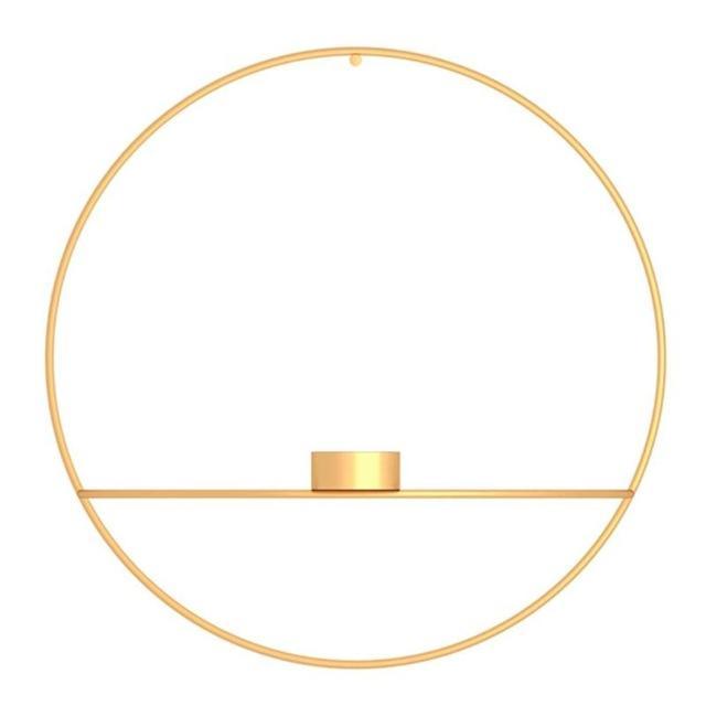 FrameLume | Creatieve metalen wandkaarsenhouder en vaas – moderne woondecoratie 10