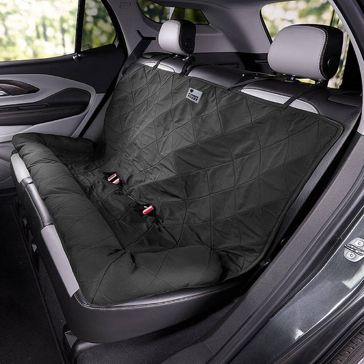 Auto hondenbed – Waterbestendige autostoelhoes met antislip &amp; veiligheidsriem