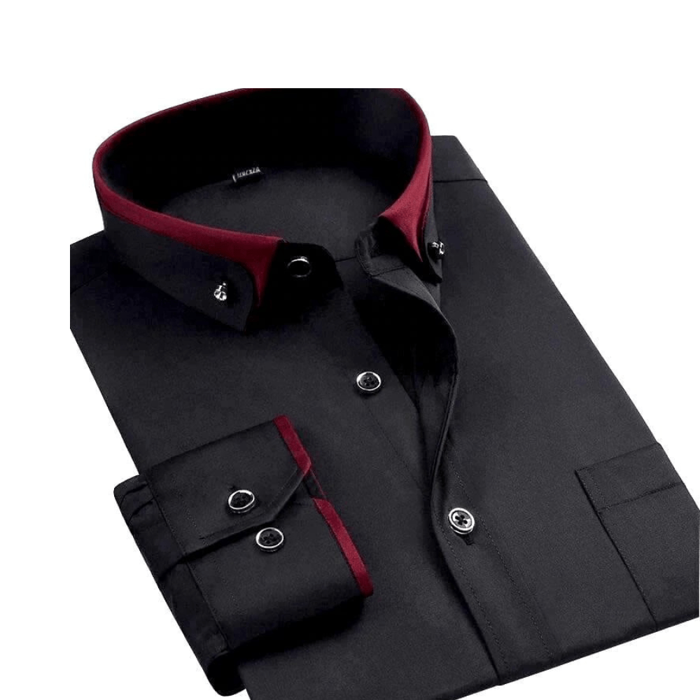 GENTLEFORM SHIRT - Elegant overhemd met lange mouwen voor heren, comfortabel en stijlvol. 0