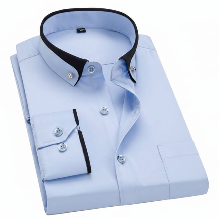 GENTLEFORM SHIRT - Elegant overhemd met lange mouwen voor heren, comfortabel en stijlvol. 7