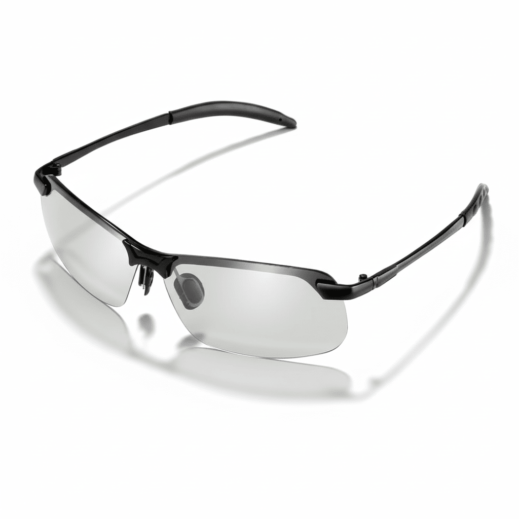 GLAREXO – Fotochromatische gepolariseerde zonnebrillen voor comfortabel dragen zonder hinderlijke reflecties. 0