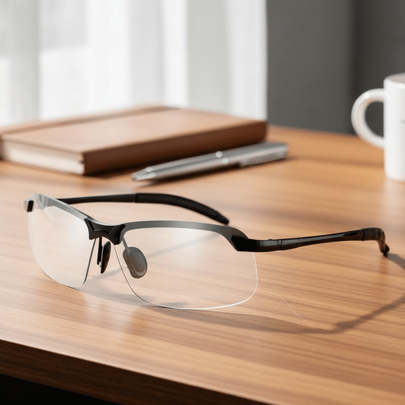 GLAREXO – Fotochromatische gepolariseerde zonnebrillen voor comfortabel dragen zonder hinderlijke reflecties. 1