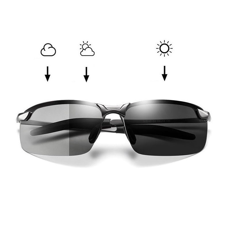 GLAREXO – Fotochromatische gepolariseerde zonnebrillen voor comfortabel dragen zonder hinderlijke reflecties. 4