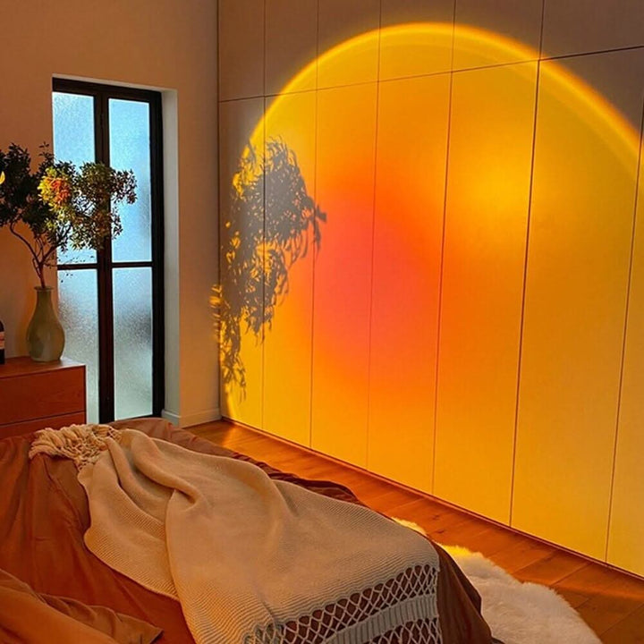 GOLDEN GLOW - Zonsonderganglamp voor sfeervolle binnenverlichting 0