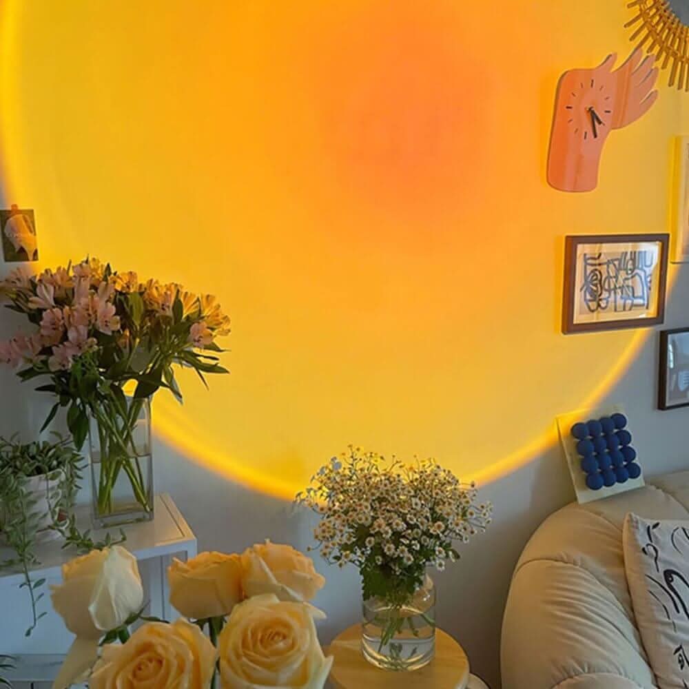 GOLDEN GLOW - Zonsonderganglamp voor sfeervolle binnenverlichting 2