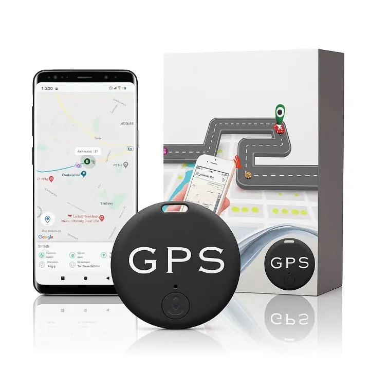 GPS-autotracker – Magnetische minitracker met app-tracking en zoekalarm 0