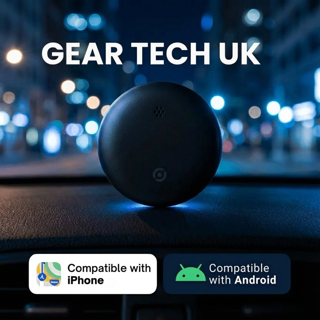 GPS Tracker voor Auto's zonder Abonnement | Realtime Locatietracking | Compatibel met Android & iOS | Sansoti 8