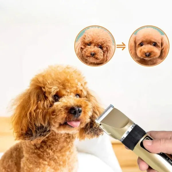 PawEase – Draadloze stille vachttrimmer set – voor honden en huisdieren